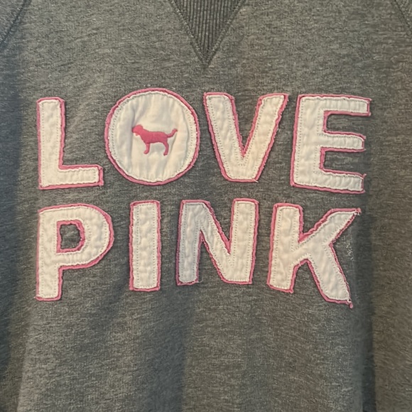 PINK sweatshirt with pockets in front - Picture 3 of 6